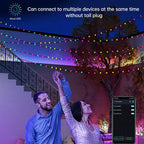5M 10M 20M Fairy String Lights Dreamcolor USB LED RGB String Lights APP Smart Lights DIY Display Garland Wall Party Decoration
