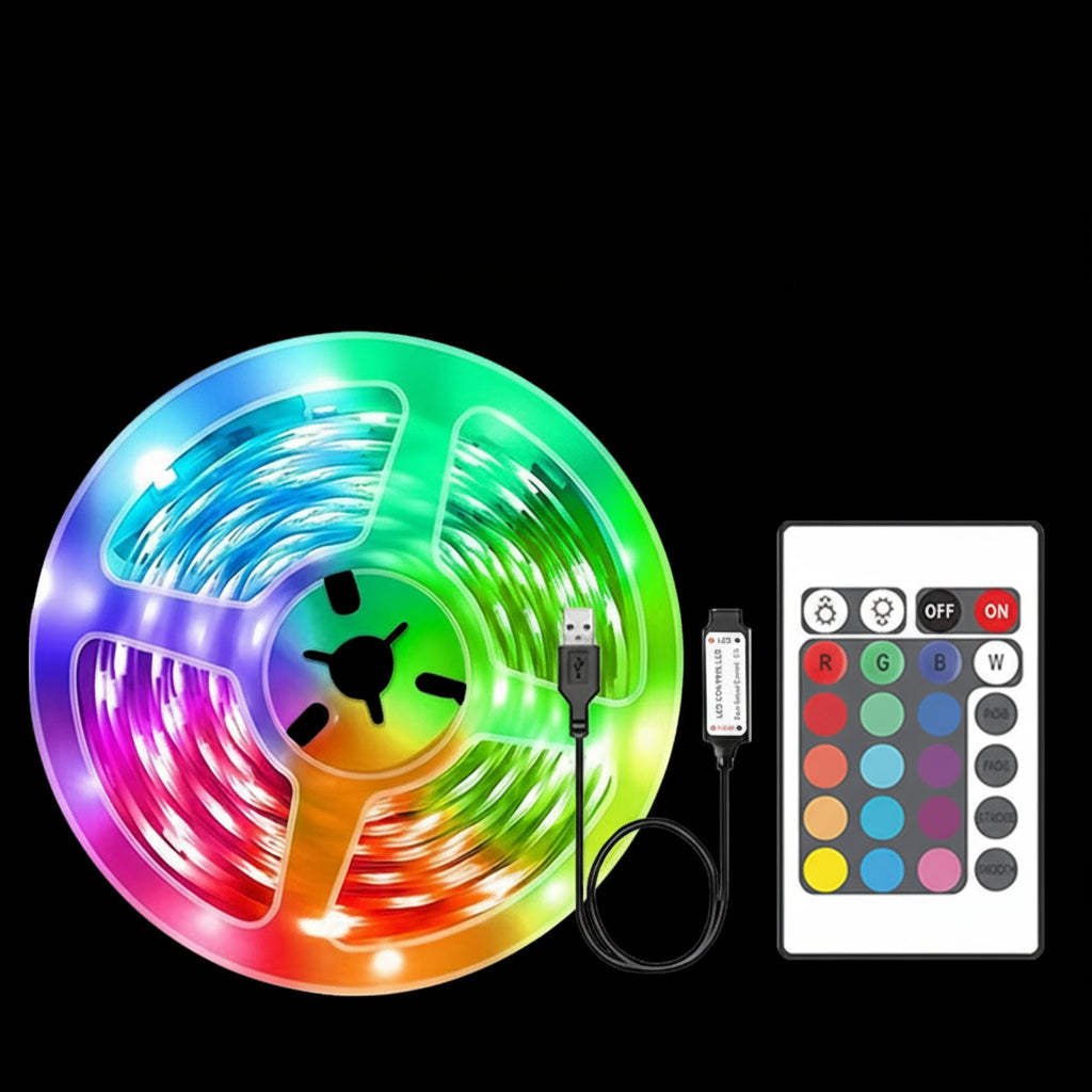RGB Led Strip Lights 5M 10M 20M 30M Led Room Light with APP Control Flexible Ribbon Luces Led Tape for Room Bedroom Decoration