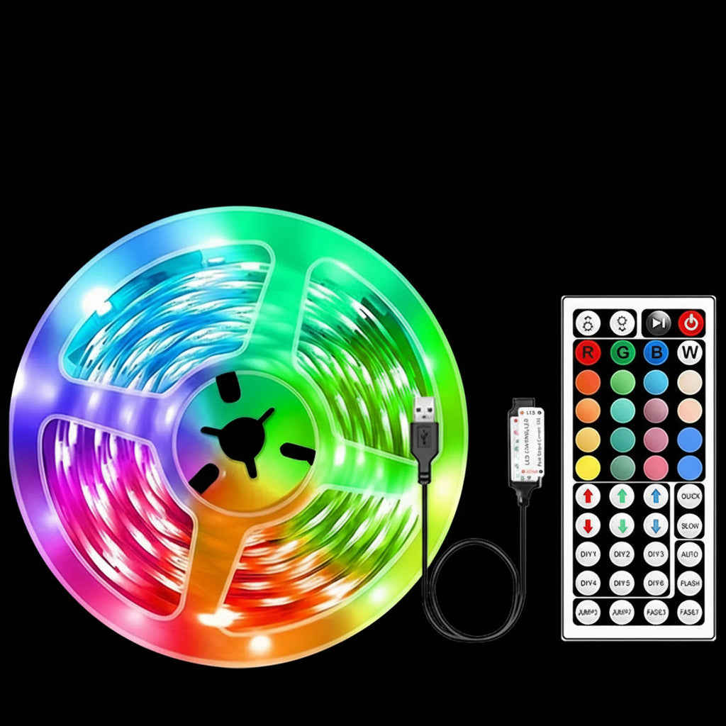 RGB Led Strip Lights 5M 10M 20M 30M Led Room Light with APP Control Flexible Ribbon Luces Led Tape for Room Bedroom Decoration