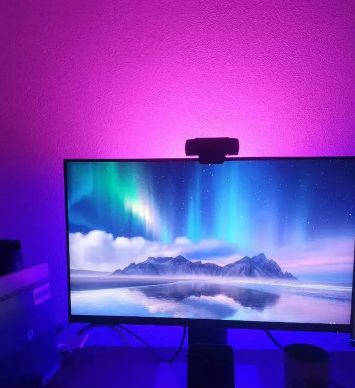 RGB USB Tube Light 17Cm/32Cm Colorful LED Night Lamp, Handheld Hanging Fill Stick, Bedroom Photography Mood Decor Portable Light