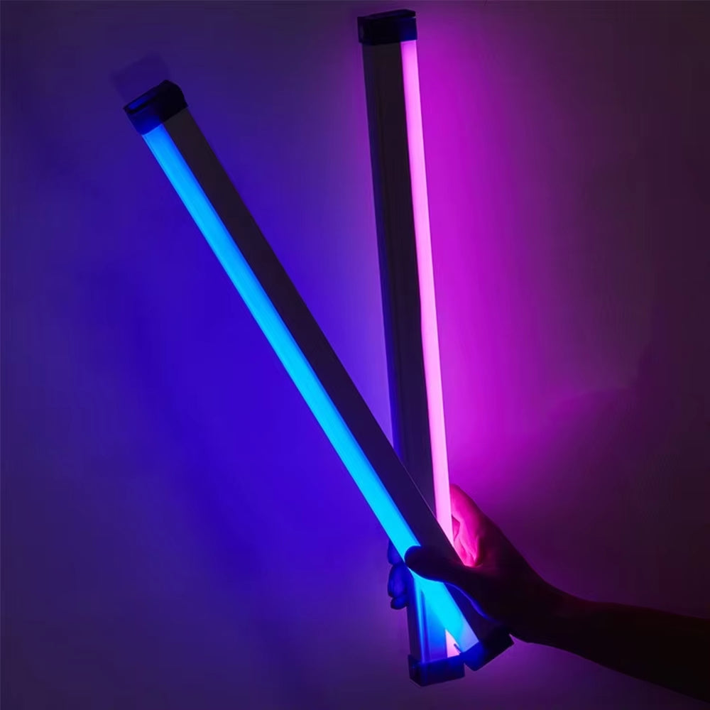 RGB USB Tube Light 17Cm/32Cm Colorful LED Night Lamp, Handheld Hanging Fill Stick, Bedroom Photography Mood Decor Portable Light
