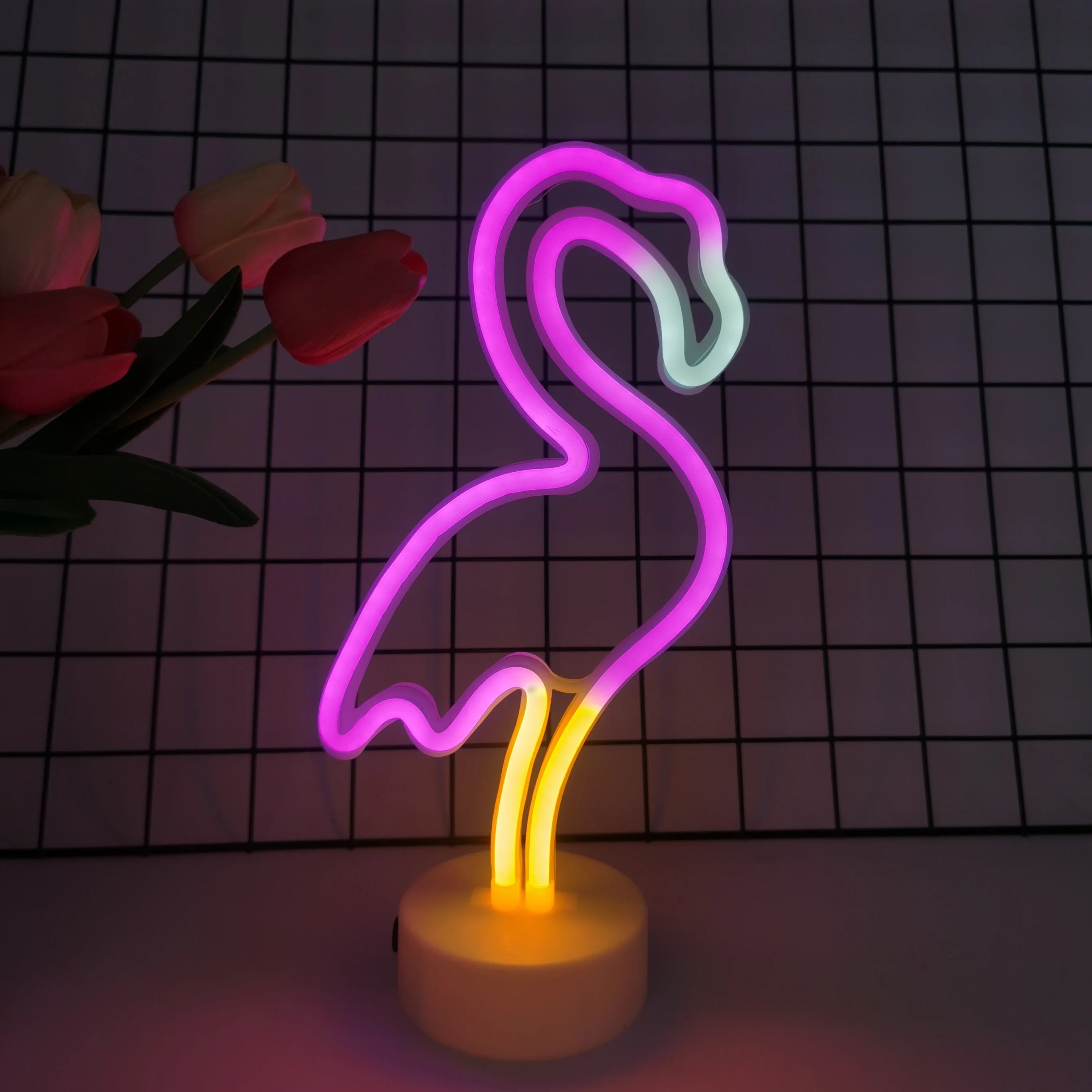 1 Piece, Countertop Decorative Lighting Neon Sign, USB or 3*Aa Battery Powered, Suitable for Holiday Party, Kitchen Home Lighting, Room Decoration Night Light (Battery Not Included)