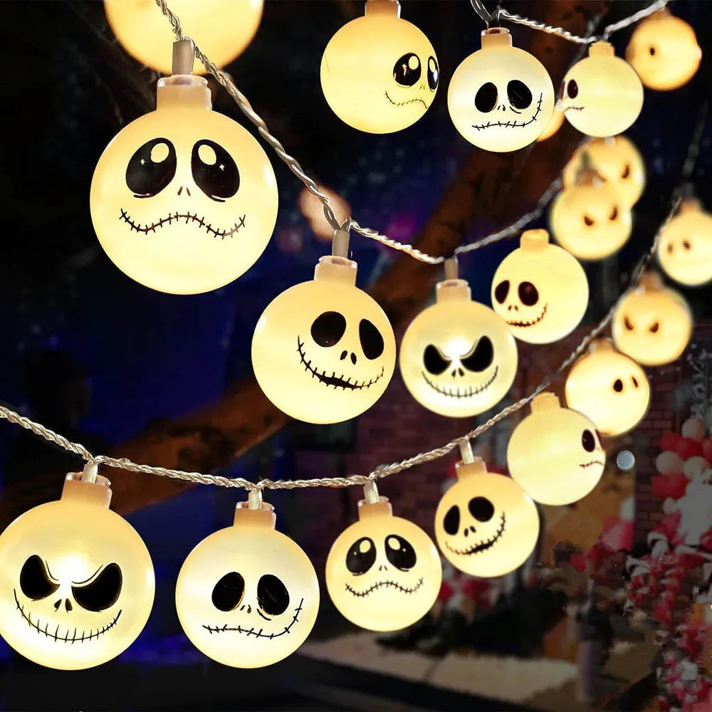 Halloween Ghost String Lights