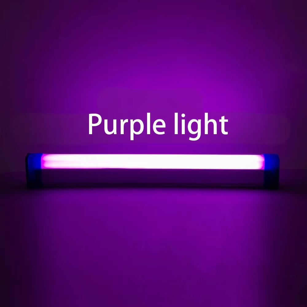 RGB USB Tube Light 17Cm/32Cm Colorful LED Night Lamp, Handheld Hanging Fill Stick, Bedroom Photography Mood Decor Portable Light
