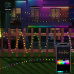 5M 10M 20M Fairy String Lights Dreamcolor USB LED RGB String Lights APP Smart Lights DIY Display Garland Wall Party Decoration