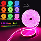 TUYA Neon LED Strip Lights 5V 84Leds/M Silicone Neon Rope Light with Alexa Wifi APP Control Music Sync RGB Strip Tape for Room